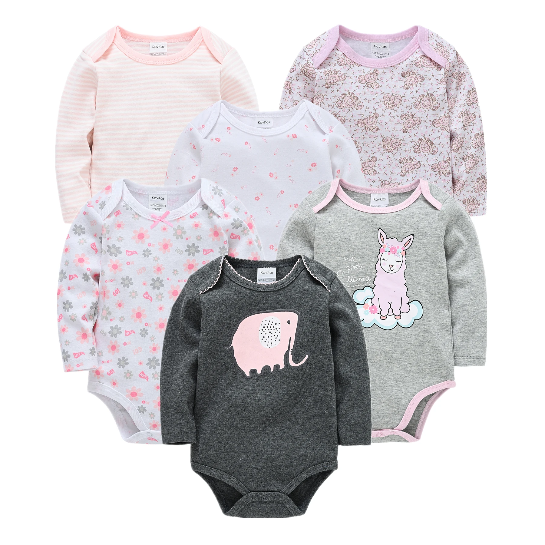 New Baby Sleepwear Infant Long Sleeve Cartoon Infant Boy Girl Romper Newborn Cotton Jumpsuit Outfit Brand Bebe Clothes