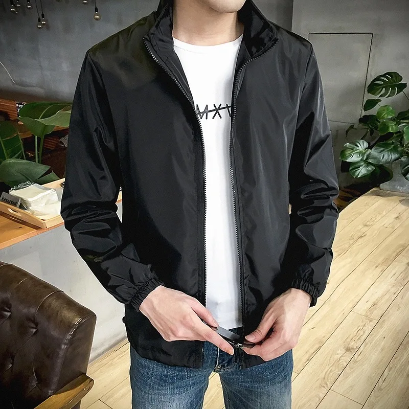 

Plus Size 6XL 7XL Spring New Men's Bomber Zipper Jacket Male Casual Streetwear Hip Hop Slim Fit Pilot Coat Solid Men Clothing