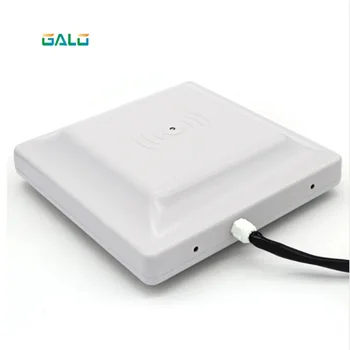 

Home UHF RFID card reader 6m long distance range with 8dbi Antenna RS232/RS485/Wiegand TCP/IP Read Integrative UHF Reader