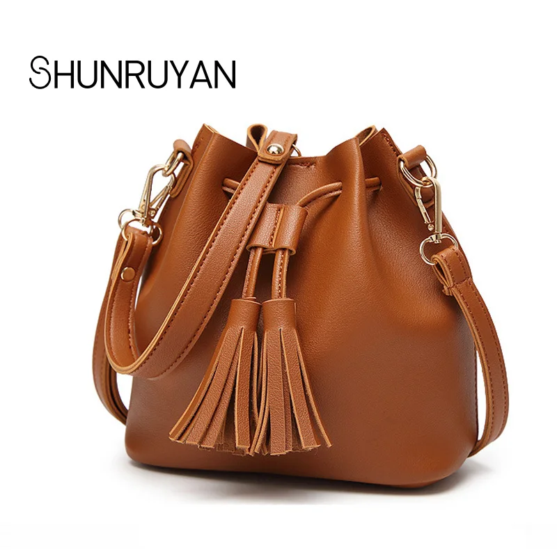 

SHUNRUYAN Tassel Small Bag Leisure Handbag Shoulder Bag Luxury Handbags Women Bags Designer Fashion Small Crossbody Bags