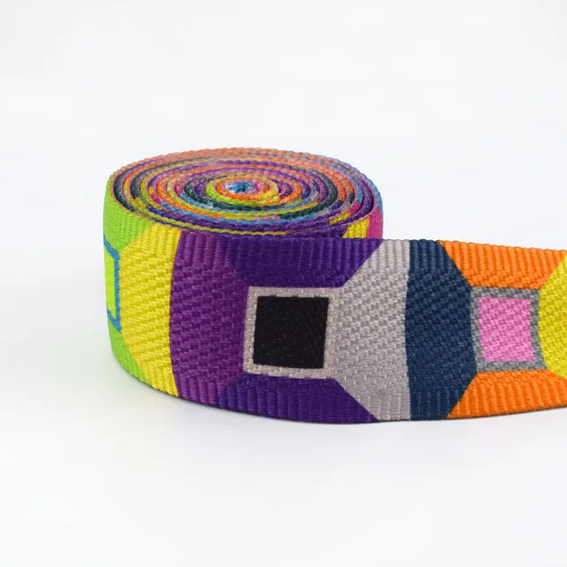 5Meters Meetee 50mm Ethnic Jacquard Webbings Tapes Bag Strap Belt Ribbons For DIY Clothes Sewing Tape Bias Binding Accessories K-21