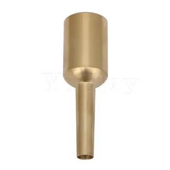 

Yibuy 1.5C Brass Trumpet Parts Beginner Trumpet Practice Mouthpiece 27x88mm