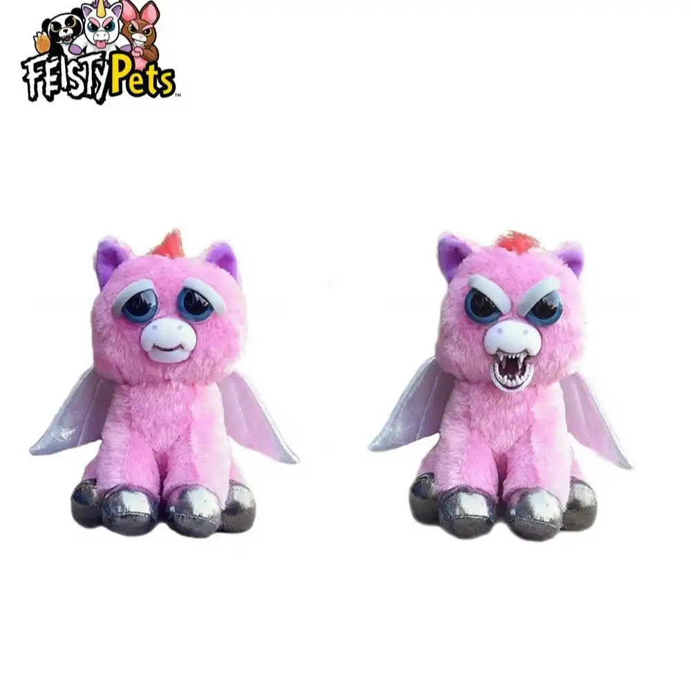 unicorn evil face toy