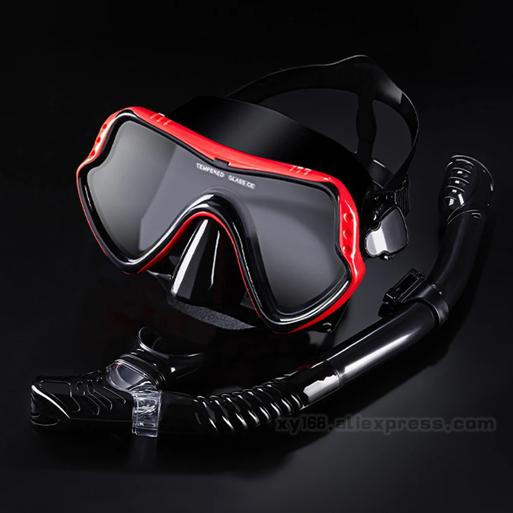 Scuba Diving Masks Set Snorkeling Set Silicone Skirt Anti-Fog Goggles Glasses Swimming Fishing Pool Equipment Adult swimming goggles,snorkeling diving mask,diving mask,diving goggles
