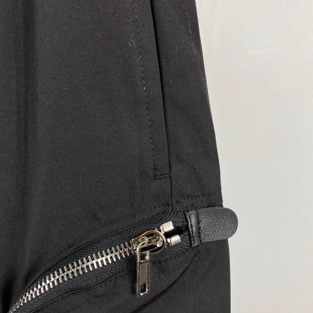 Owen Seak Men Casual Harem Shorts Gothic Men's Sweatpants Summer Hip Hop High Sweater Women Loose Black Shorts Size XL 6