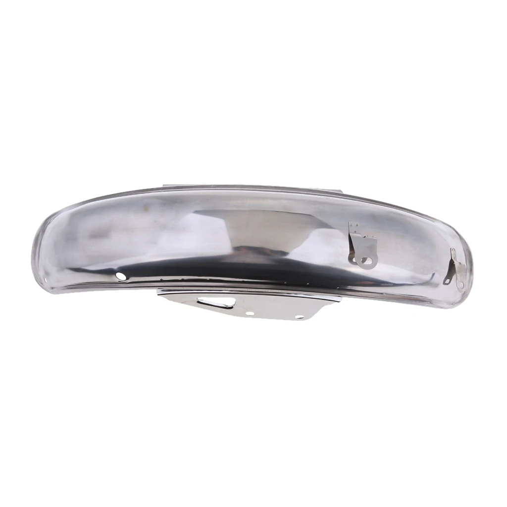 53cm Stainless Steel Front  Mudguard Direct Replacement Motorcycle Front Fender Cover For Honda CG125