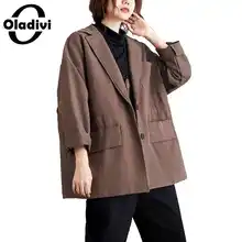 Oladivi/женская одежда больших размеров; Осенняя Новинка; Модные