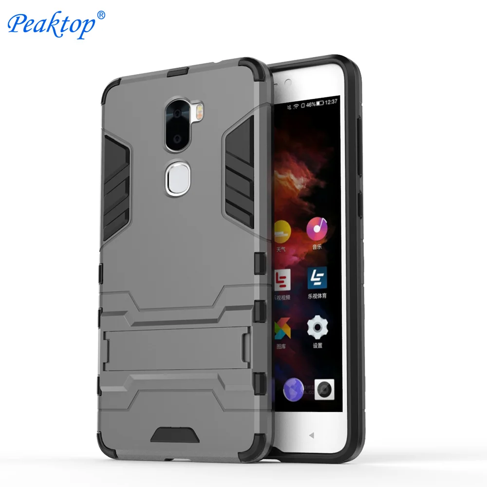 

Peaktop Cover Leeco Cool 1 Case LeRee Le 3 Case 5.5" Shockproof Robot Armor Silicone Phone Case sFor Leeco Cool 1 Coolpad Cool1