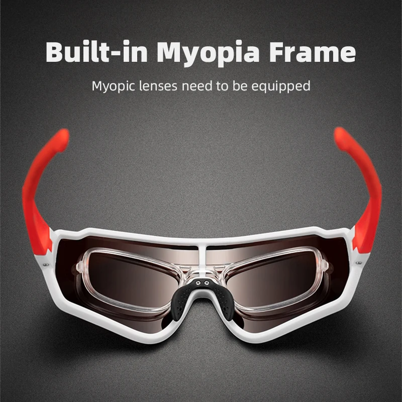 Очки ROCKBROS Мужские поляризационные фотохромные солнцезащитные аксессуары для