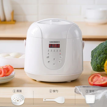 

Pot Rice-Cooker Food-Steamer Kitchen Electric Smart Multifunction Mini Home 2L 220V 400W