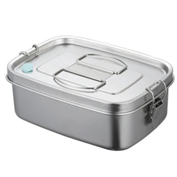 

2 Layers Sealed Large Capacity Sandwich Stainless Steel Kitchen For Kids Adults Portable School Office Food Container Lunch Box