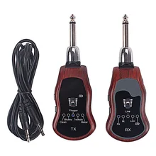 Беспроводная гитарная система Bluetooth передатчик приемник встроенный пять гитарных эффектов Чистый/Bluesy/Flanger/тремоло/металл для электр