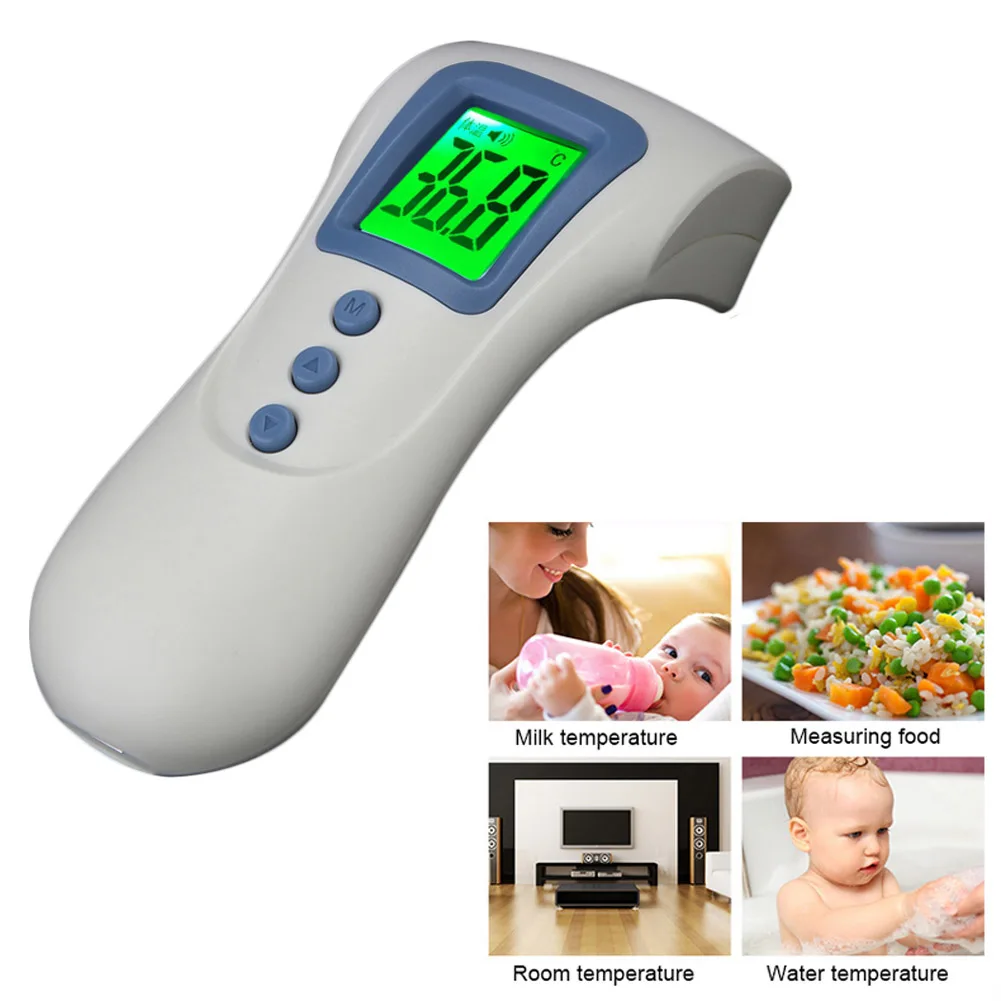 

Baby Thermometer Rechargeable Digital Infrared Non-Contact Forehead Body Thermometer DJA99