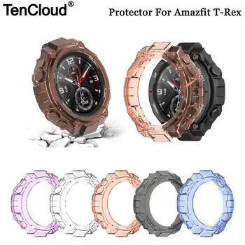 

Tencloud Protective Case For Amazfit T-Rex Watch Soft TPU Protector Bumper Anti-Fall Sleeve Cover Shell Smartwatch Accessories