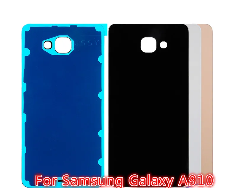 1 шт. для samsung Galaxy A910 задняя крышка аккумулятора стеклянная панель Задняя крышка корпуса+ инструмент для ремонта