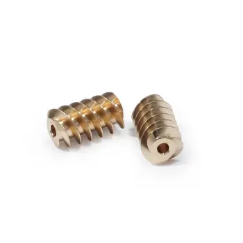 

1pc 8.4*15*2.3MM worm gear copper metal gear for 385 motor for AUDI ELV ESL J518 wheel lock motor brass iron