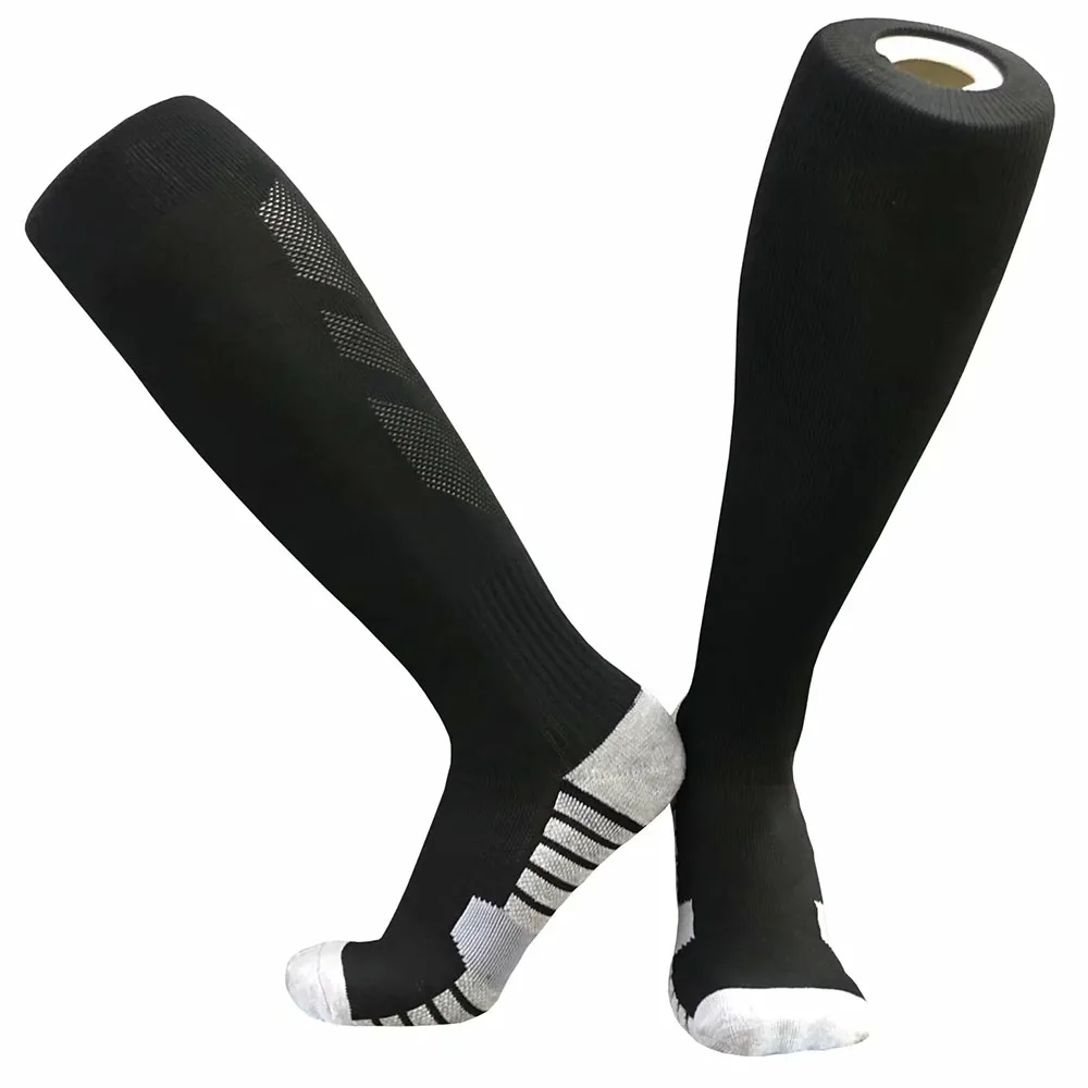 Durable Sports Socks Knee Legging Stockings Soccer Baseball Football Over Knee Ankle Men kids Socks Cycling CJM624