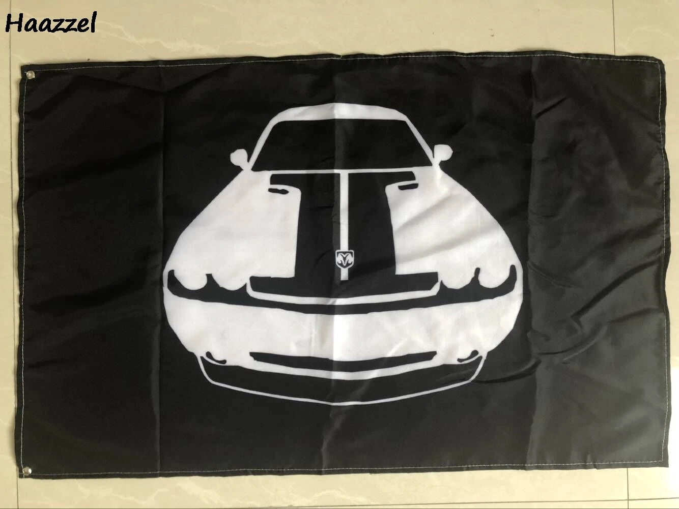 3ftx5ft 3x5ft DODGE CHALLENGER передний флаг баннер логотип печать баннер, флаг из полиэстера Размер 150*90 см