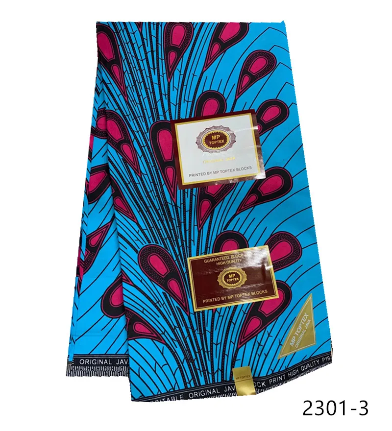 Ceny 2019 ostatnie woskowana ankara tkaniny gwarantowany prawdziwy wosk 6 stoczni dużo wysokiej jakości afrykańska tkanina druku dla szycie sukienki 2301