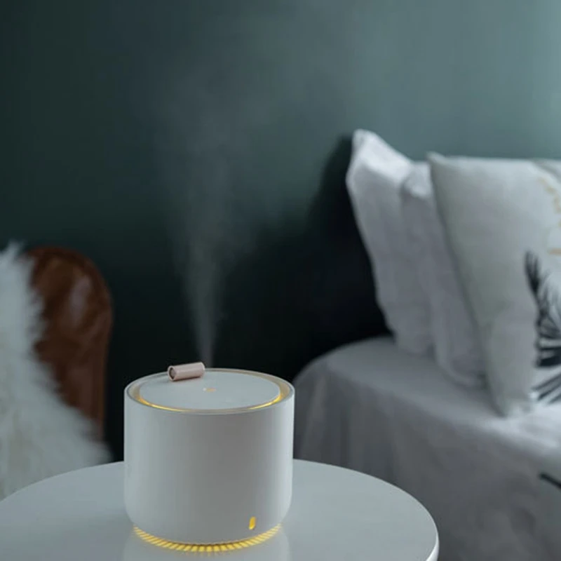 Мини-увлажнитель воздуха зарядка через usb 7 цветов светодиодный Ночной светильник с распылением ароматерапевтического эфирного масла арома-диффузор для дома, автомобиля, офиса