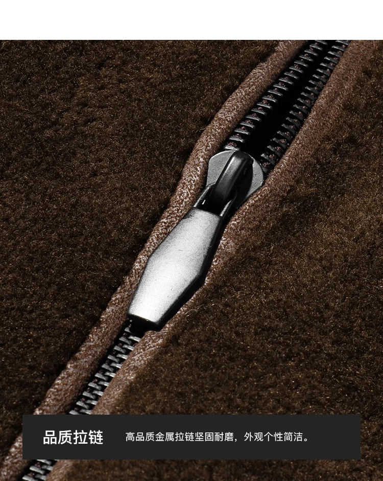 AYUNSUE Real Fur Coat Men Jacket Winter Wool Sheep Shearing Short Korean Bomber Jacket Erkek Mont K9SYJI028 KJ3503