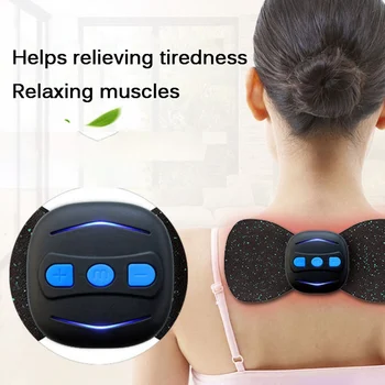 

Body Massage Patch Portable Charging Massager Mini Massage Stickers Neck Stickers Cervical Vertebra Physiotherapy Instrument
