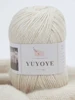 YUYOYE 100% Merino Wool Yarn for Knitting 4-Ply Luxury Warm Crochet Soft Hand-knitted Wool Yarn Ball Scarf Anti-Pilling Yarn 50g 1