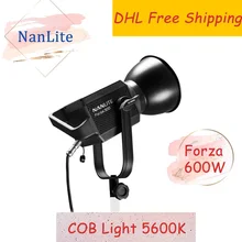 Nanlite Forza 300 светодиодный моно светильник 5600K Дневной светильник цветной студийный светильник для фотосъемки