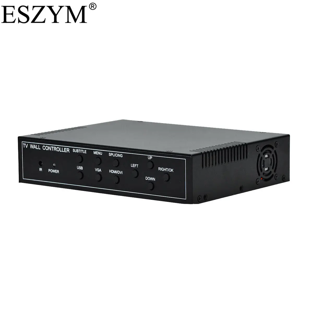  ESZYM 4 Channel TV Video Wall Controller 2x2 1x3 1x2 HDMI DVI VGA USB Video Processor