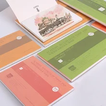 300 г/м2 профессиональная Акварельная бумага 20 листов ручная роспись водорастворимые книги креативные офисные школьные товары для рукоделия