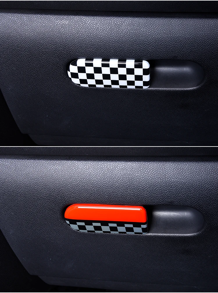 Коробка для хранения ручка накладка наклейка для BMW MINI F54 F60 Cooper ClubmanCo-pilot ручка Крышка Аксессуары