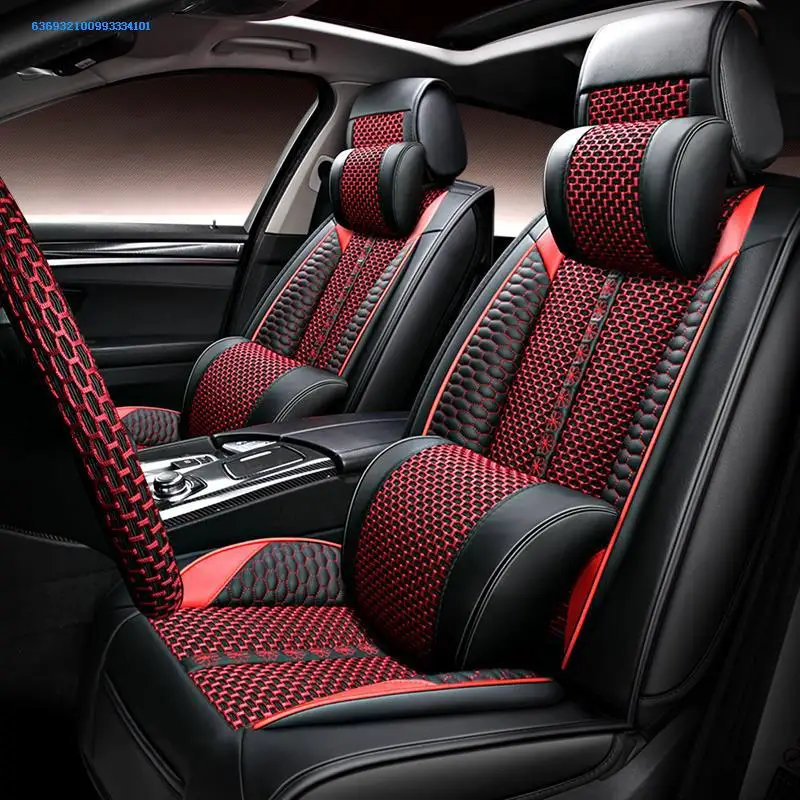 

2018 GAC Motor GS4 200T Legend GS4 235 Sleeves Viscose Leather Car Seat Cover Four Seasons All Edges Included Seat Cushion
