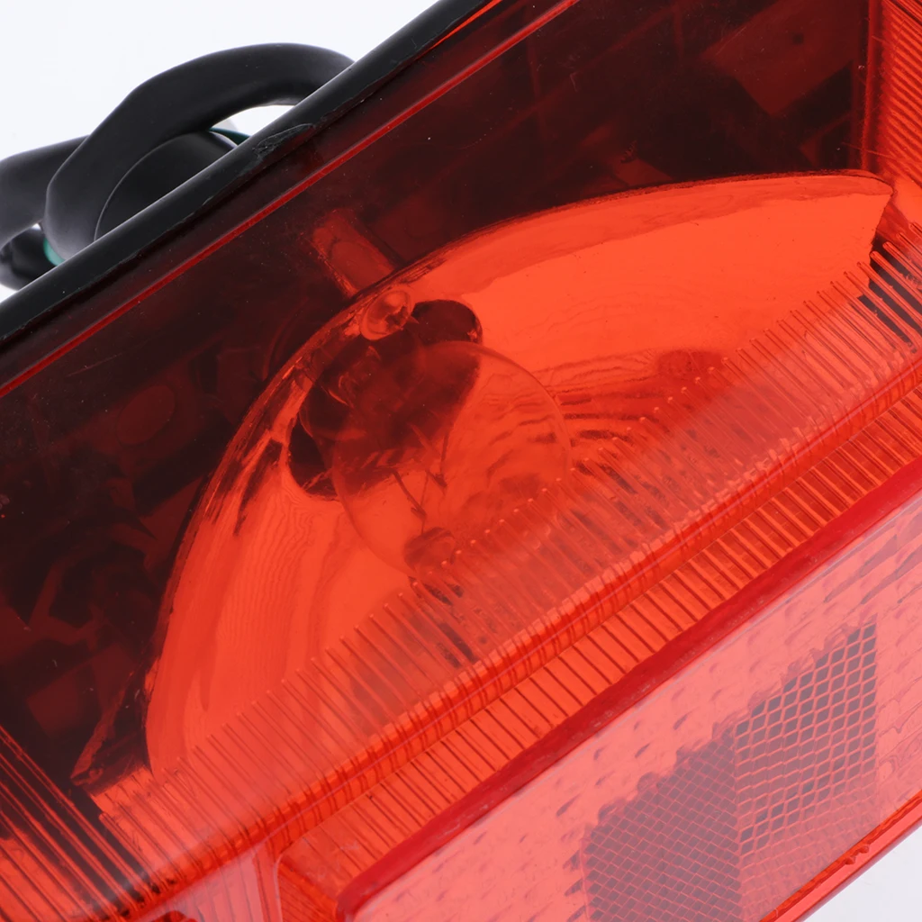 Motorcycle Led Reflector Rear Tail Brake Stop Marker Light  Universal Fit For Most Motorcycle Motorbikes 60x75mm
