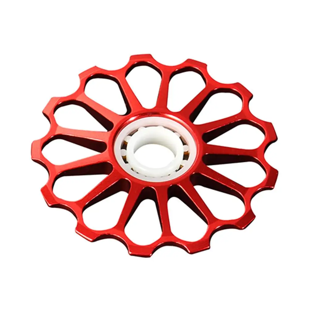 

11T 13T Mountain Road Bicycle Rear Wheel Bearing Guide Wheel Ceramic Bearing Jockey Wheel Rear Derailleur Pulley