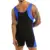 Купальники Мужские Гимнастика Спорт Фитнес Цвет Блок Дизайн U Образным Вырезом Без Рукавов Бодибилдинг Купальник Комбинезон Коротышка Unitard