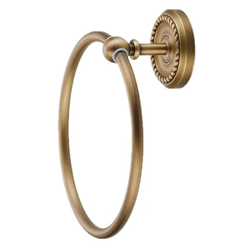 

Wall Mounted Copper Towel Rack Holder Bathroom Towel Ring Bath Towel Rail