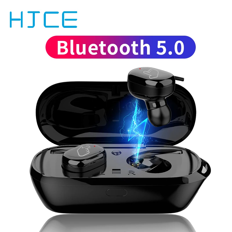 Портативный TWS Bluetooth наушники магнит зарядная коробка Беспроводная гарнитура сенсорное управление водонепроницаемые наушники с микрофоном для смартфона