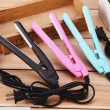Мини-Керамический выпрямитель для волос, выпрямитель для завивки волос, утюжок для завивки волос, турмалин, США, щипцы для завивки, инструменты для укладки