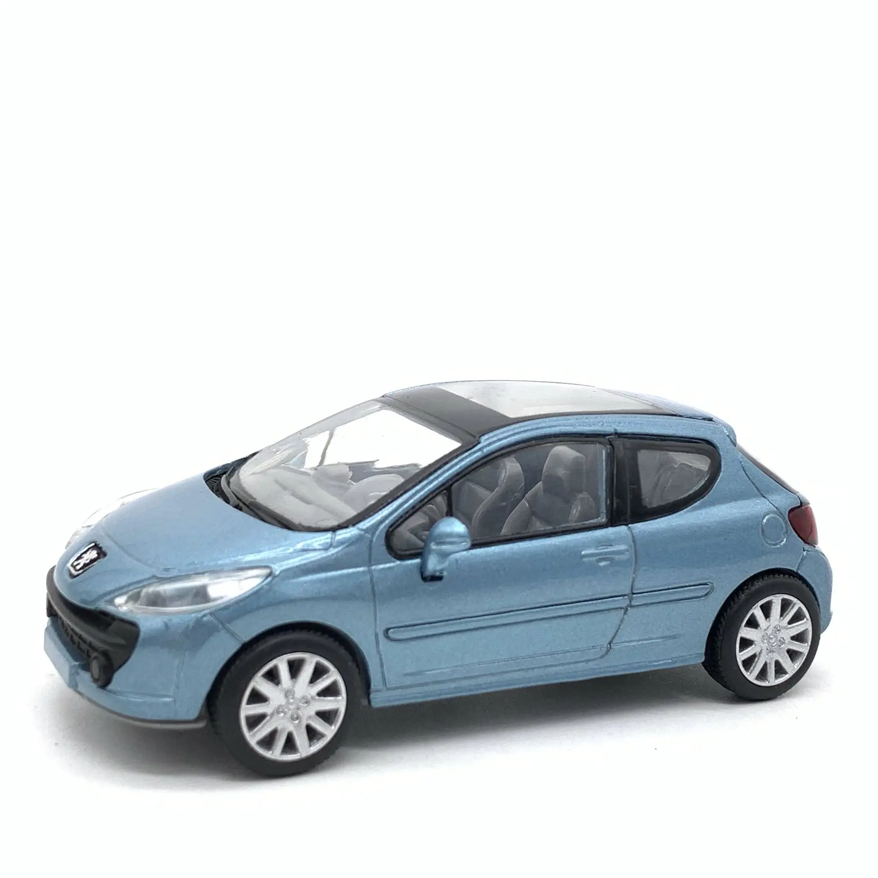 1:43 литая под давлением модель автомобиля для peugeot 207 длиной около 9 см