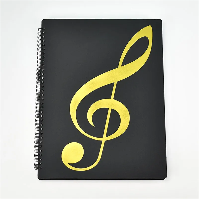 

Piano Sheet Folder Holder A4 Document Organizer File Pamphlet Display Book Manila Clip Music Score Paper Folders 20 Pages