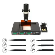 PUHUI SMT BGA IR паяльная станция T-862++ IRDA сварочная печь T862++ Инфракрасная SMT SMD IRDA BGA сварочная T-862 обновленная модель
