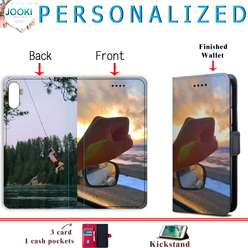 Чехол для OPPO Reno 2F из искусственной кожи с откидной крышкой и отделением фото