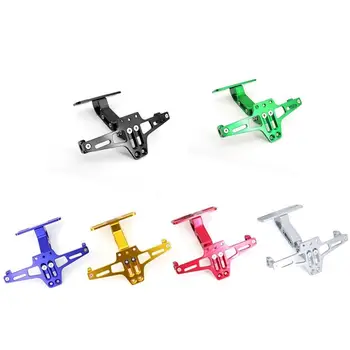 

Electric Motorcycle Displacement Msx Adjustable License Plate Frame Cnc Aluminum Alloy Aircraft License Plate