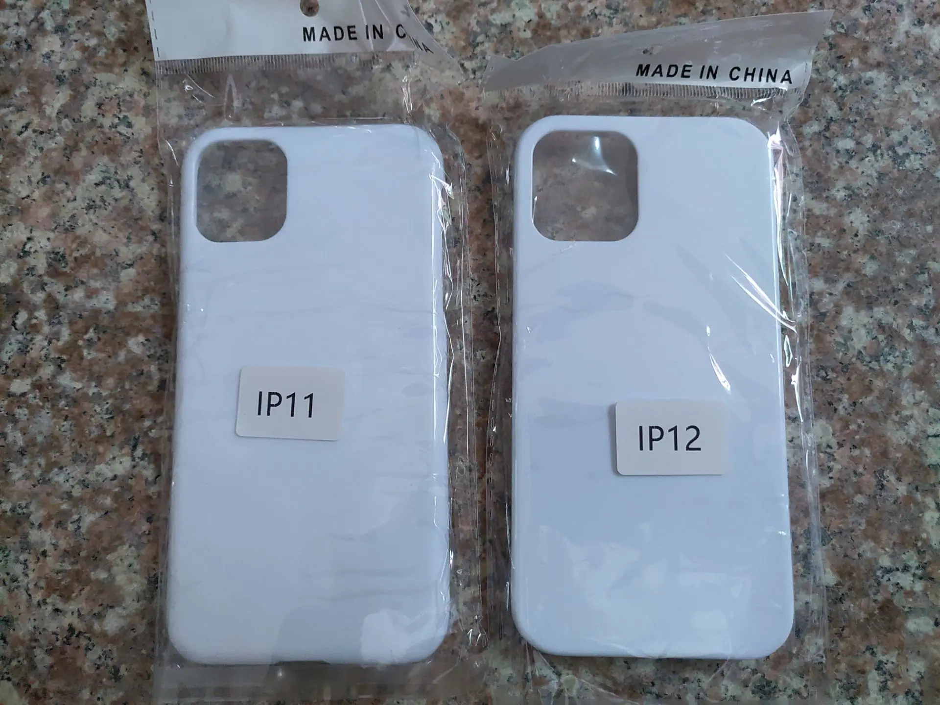 

New Glossy Matte for iphone13 12 Mini Sublimation 3D Cover 3d Blank Case 12 Pro Max White Case 20pcs/Lot