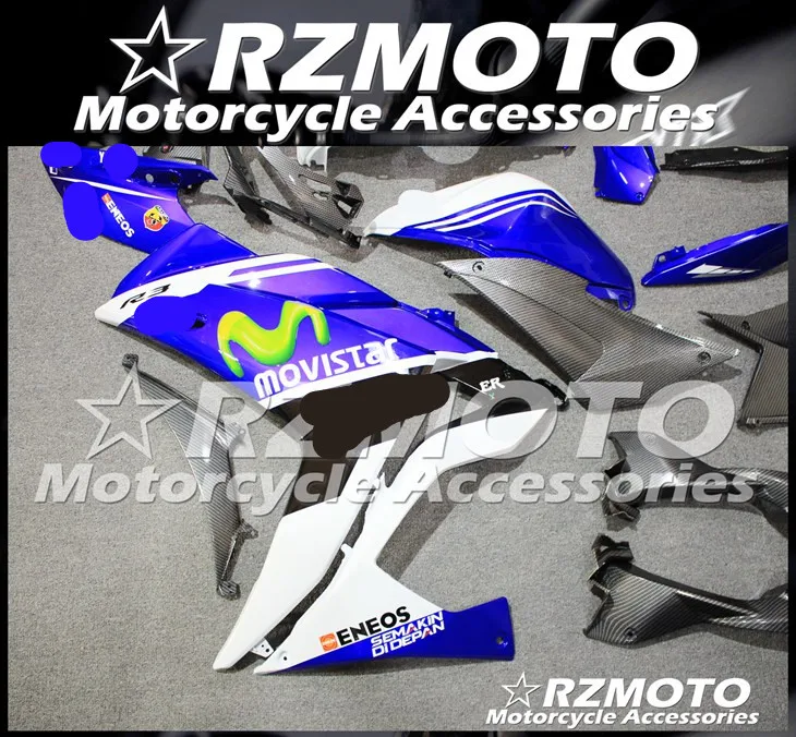 ABS мотоцикл обтекатель комплект для YAMAHA YZF R25 R3- год кузов литьевая форма Магазин № 2177
