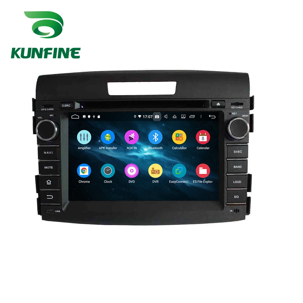 Android 9,0, четыре ядра, 4 Гб ОЗУ, 64 Гб ПЗУ, автомобильный DVD, gps навигация, мультимедийный плеер, автомобильный стерео для HONDA CRV 2012 2013
