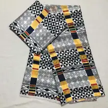 Модальная эластичная атласная шелковая ткань Африканская мягкая восковая ткань с принтом 2 ярда шифон 4 ярда audel modell ИМИТИРОВАННАЯ Анкара ткань 081605