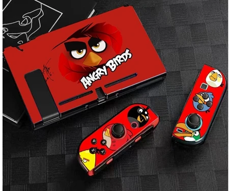 Angry Birdss NAND Switch твердая оболочка для Nitendos Switch NS Console с защитным чехлом контроллера Joy-Con - Цвет: YX02071-Red