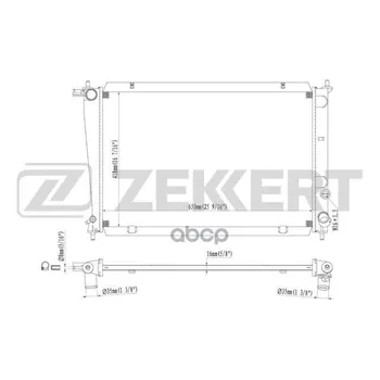 

Radiator OHL. DV. Hyundai H-1 00-zekkert art. mk-1227