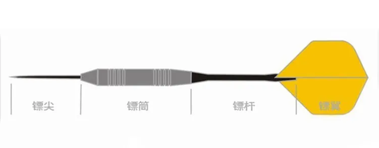 22 г позолоченный вольфрамовый бочкообразный цельнометаллический fei biao zhen красиво в коробке игра дротики иглы каждый набор 106 г тяжелый